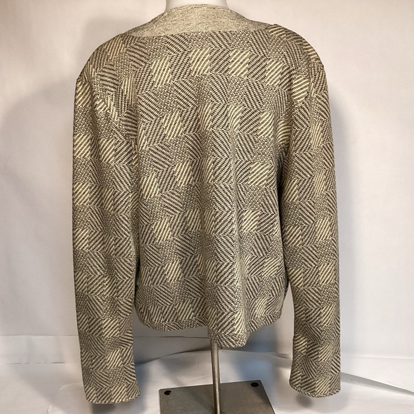 Vintage Weekenders made in Canada Women’s open cardigan sweater size medium - Picture 4 of 9